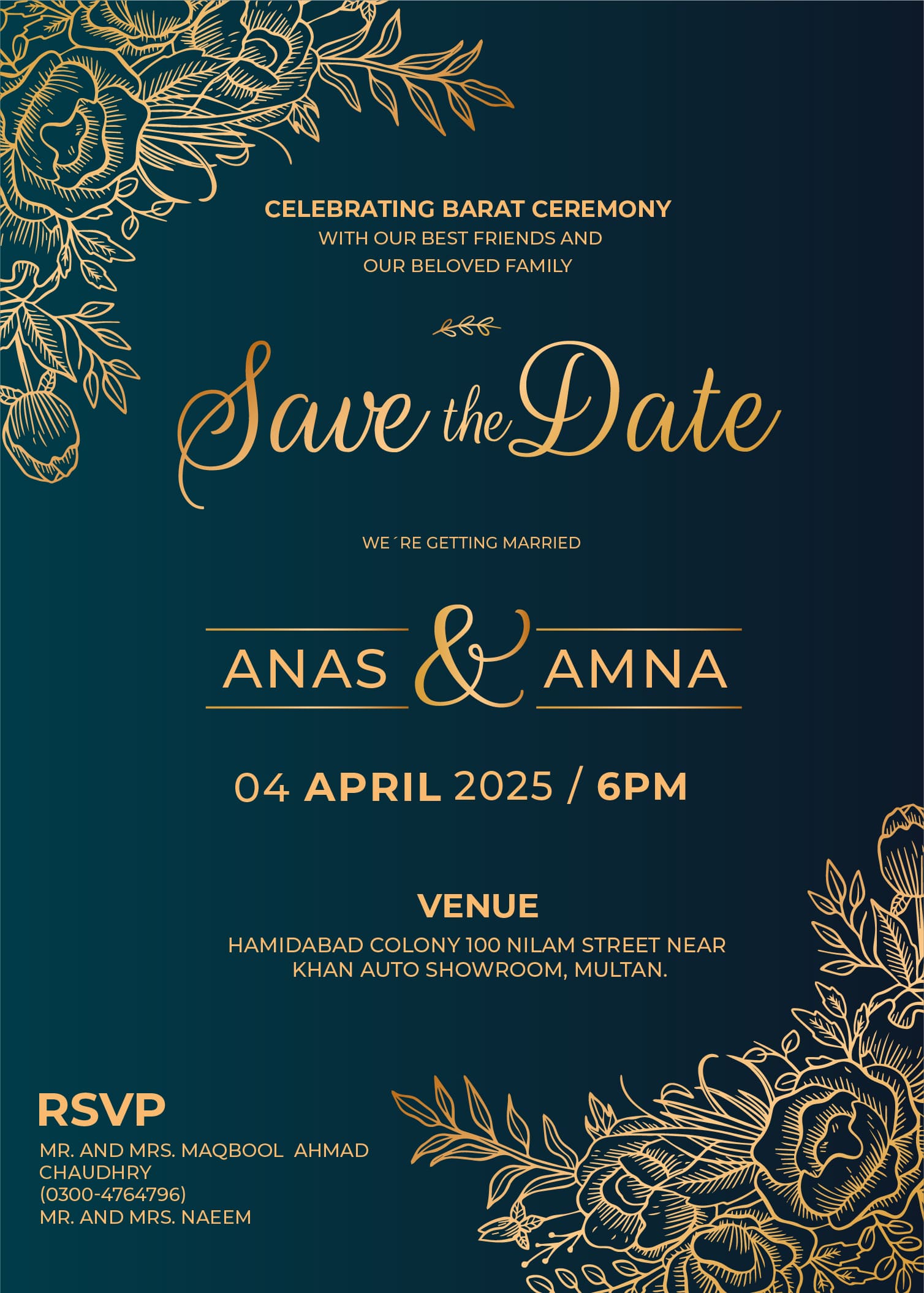 Barat Invitation